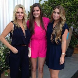 AQUA Navy Blue Dress